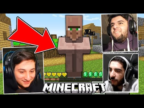 სოფლელი და ალმასები Minecraft Part 4